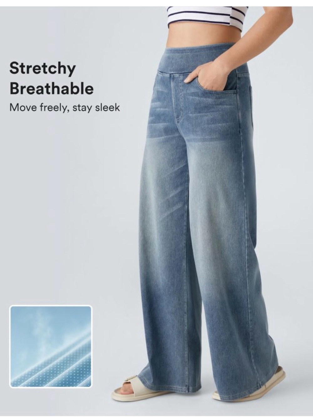 HALARA Flex High Waist Stretch Jeans